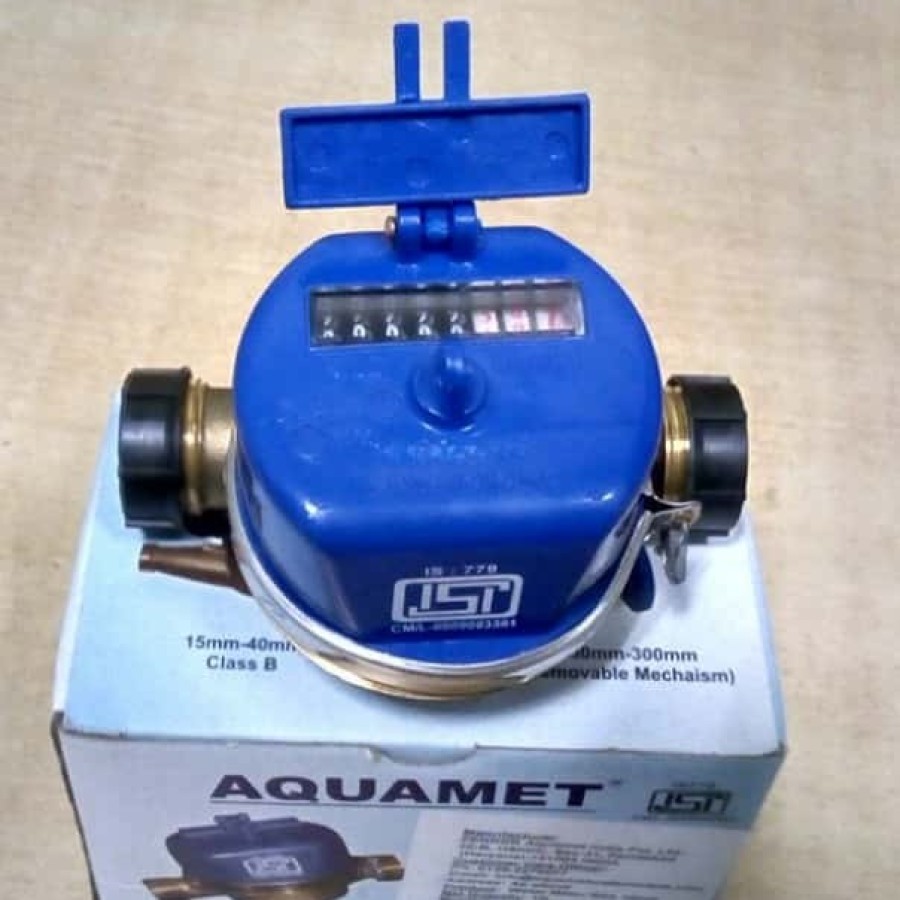 AQUAMET Single Jet WATER METER 15mm & 20mm sizes