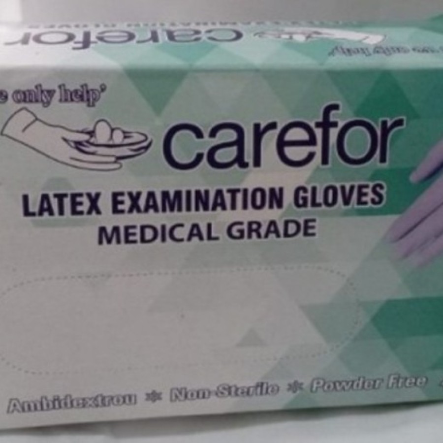 CAREFOR EXAMINATION POWDER FREE GLOVES