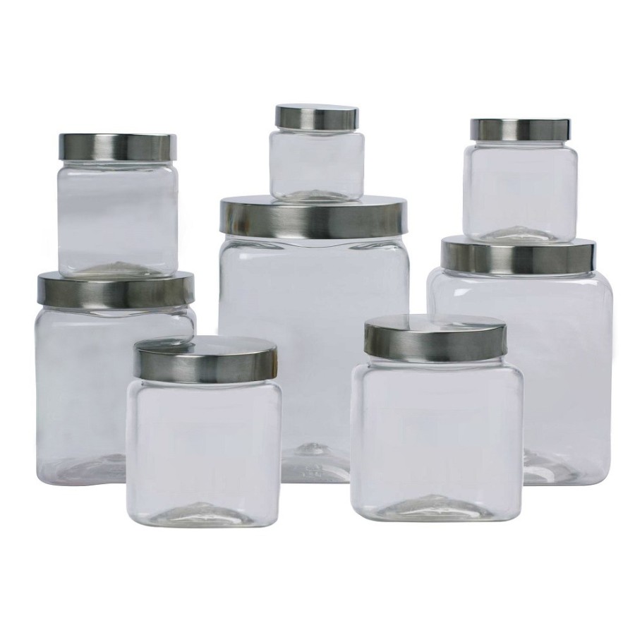 PET CUBE JAR