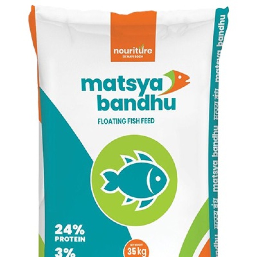 MATSYA BANDHU 24/3 FLOATING FISH FEED 35KG