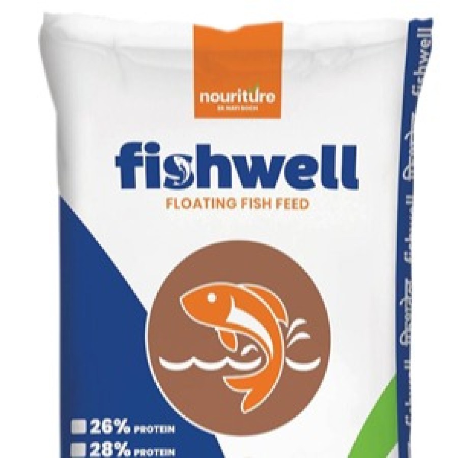 FISH WELL 28/4 FLOATING FISH FEED 25KG