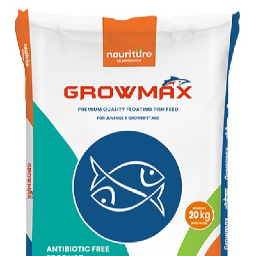 GROMAX FLOATING FISH FEED 20KG