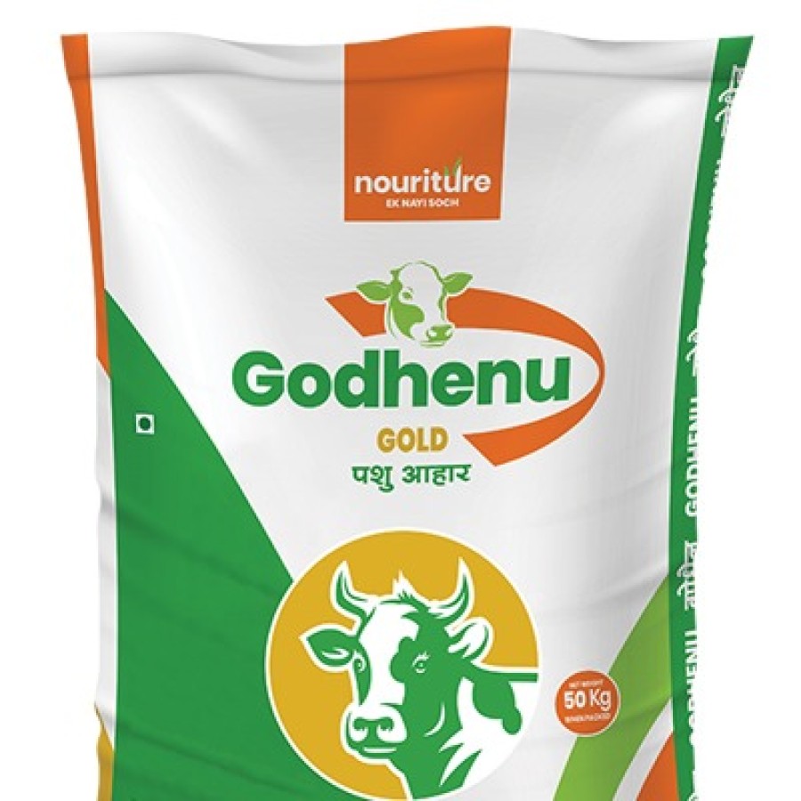 GODHENU GOLD POSHU AHAR CATTLE FEED 50KG