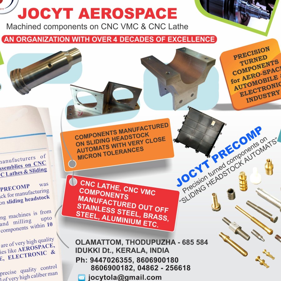 Machined Components on CNC VMC & CNC Lathes