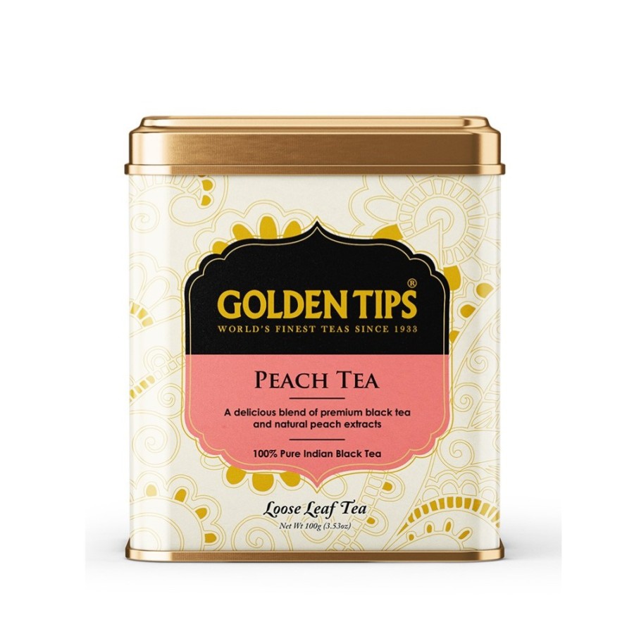 Golden Tips Peach Black Tea Tin (100 g)