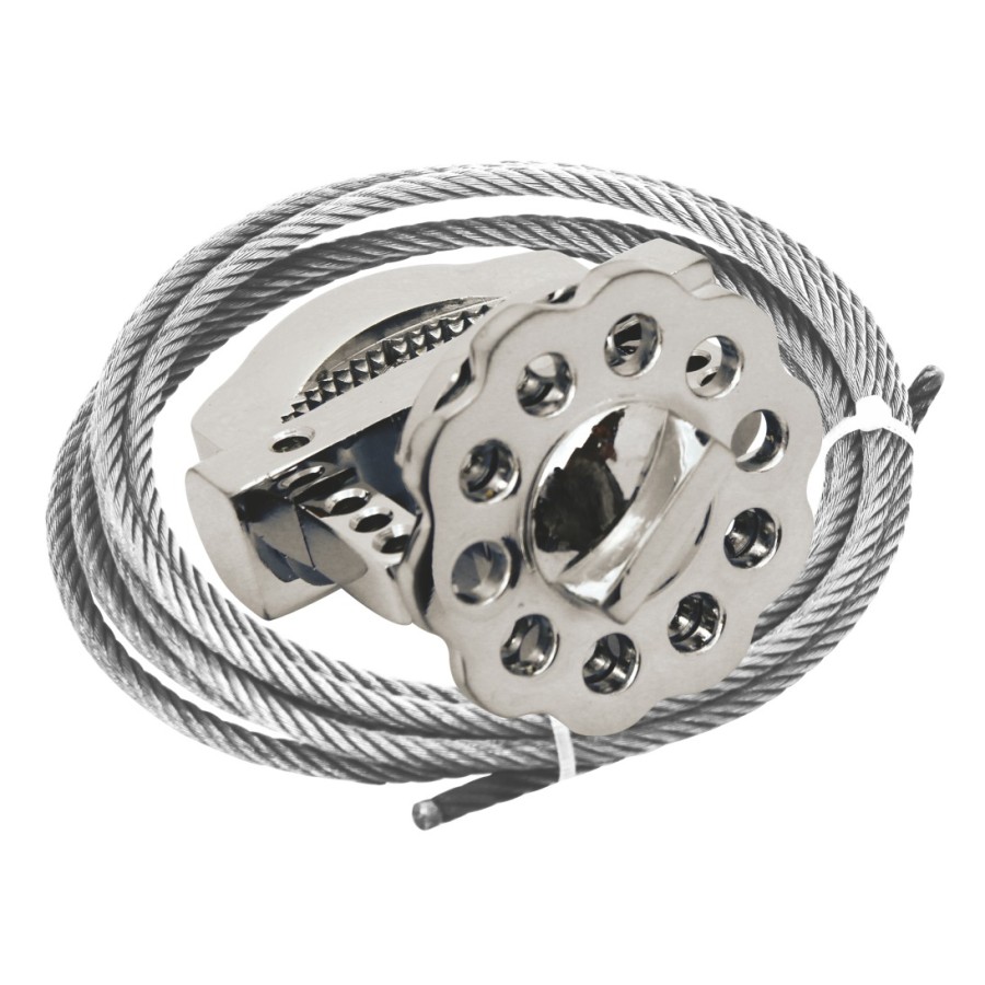 Metallic Multipurpose Cable Lockout (ES-MMCL) with 2 meter Stainless Steel Cable