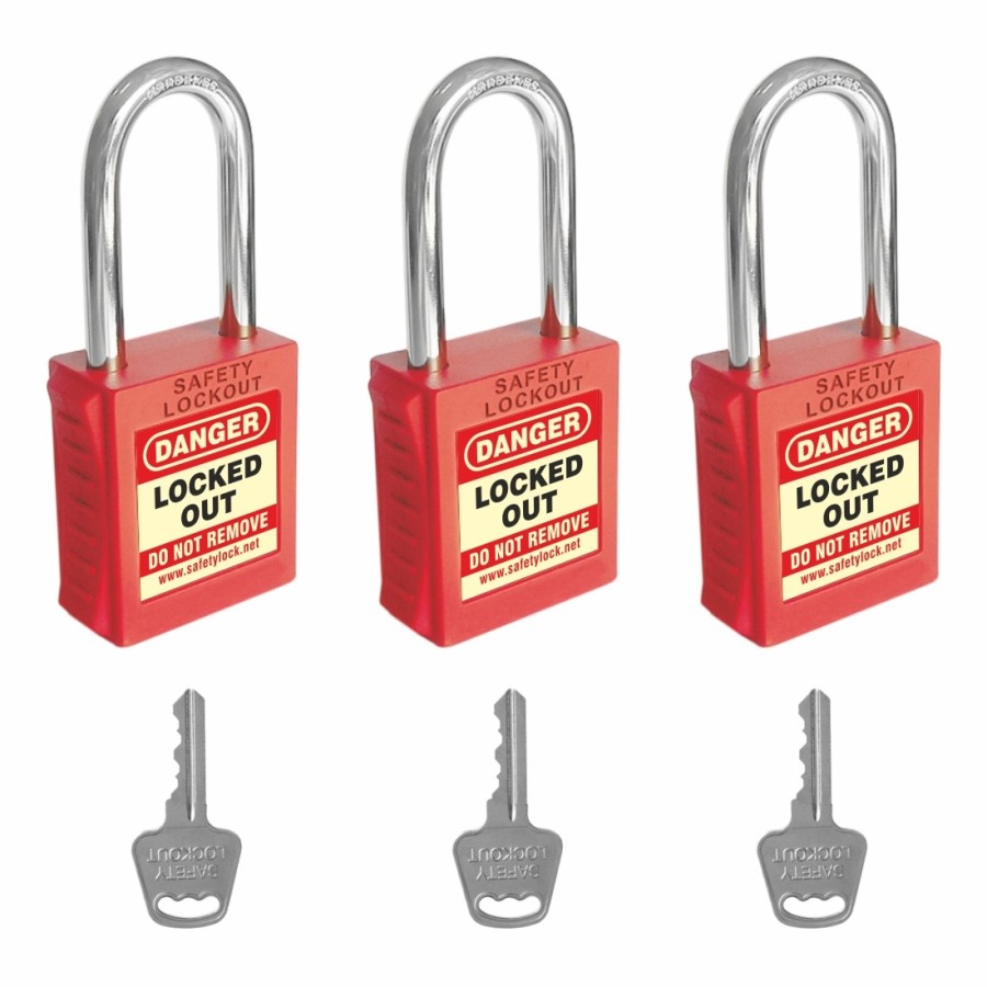 PLSP Padlock with 46 mm Steel Shackle – Key Different