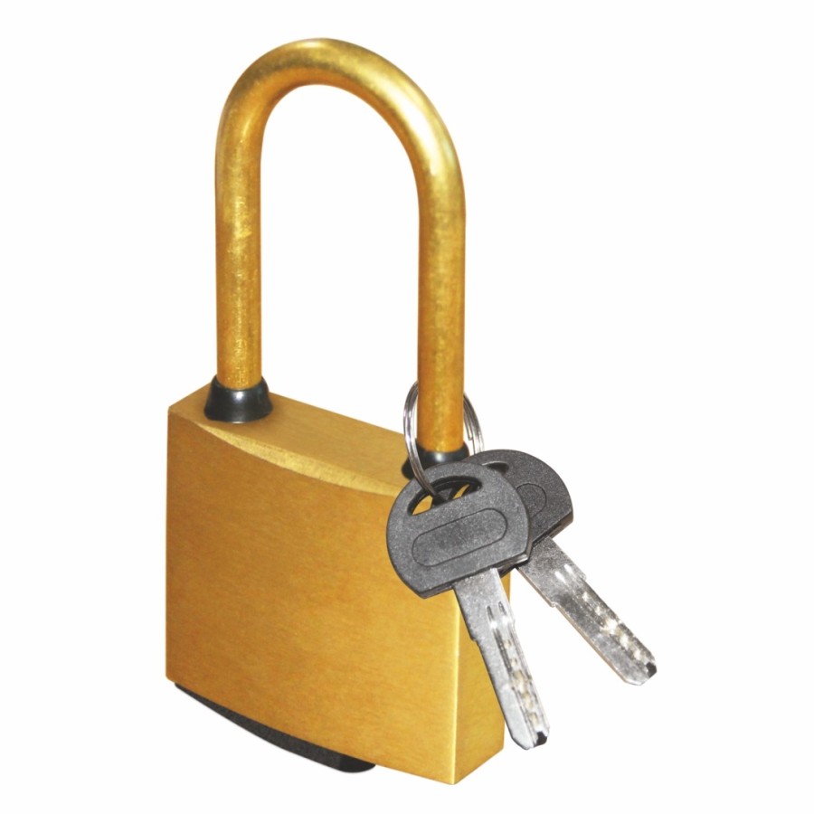 Complete Brass Lockout Padlock Long – 6 mm Shackle