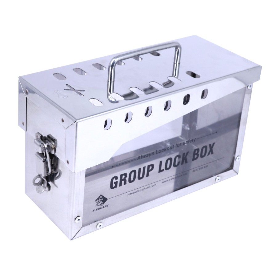 Group Lock Box – Stainless Steel