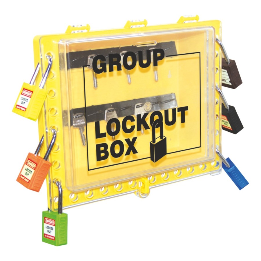 Group Lock Box – Hinged Fascia Panel