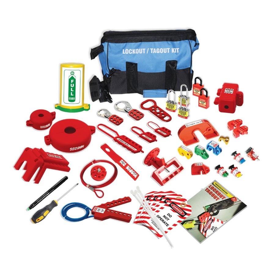 Lockout Tagout Starter Kit with Bag