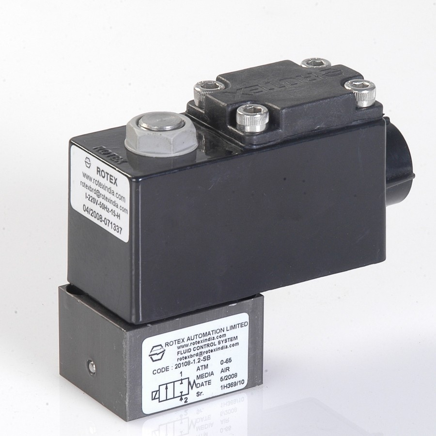 20108 2-WAY DIRECT ACTING NC SOLENOID VALVE